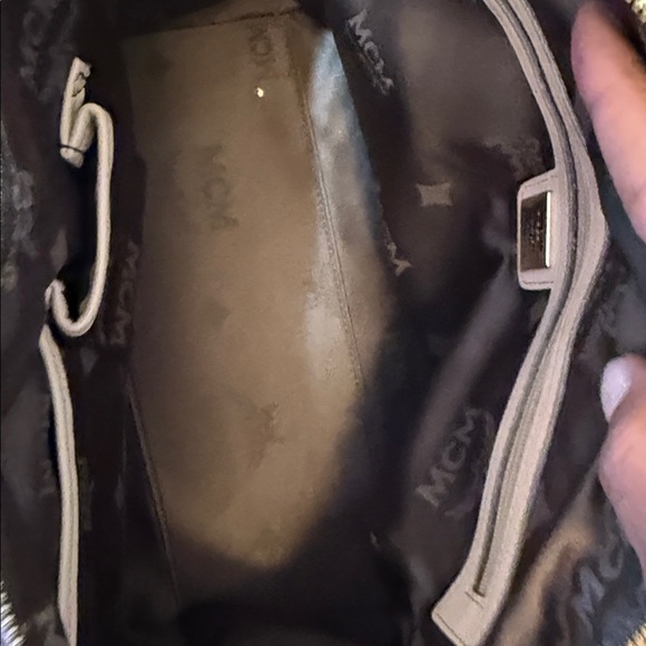 MCM Tan Monogram Satchel - Picture 8 of 9